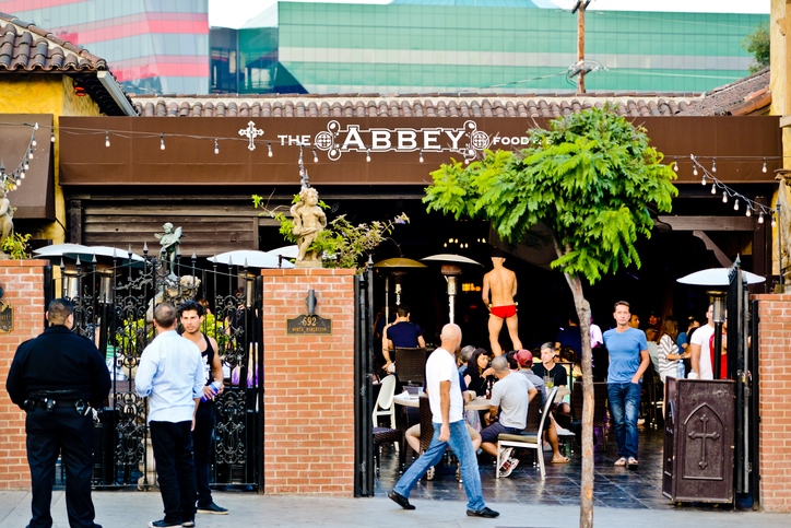 The Abbey - känd gaybar i LA